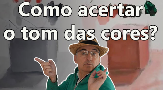 como chegar ao tom certo na pintura