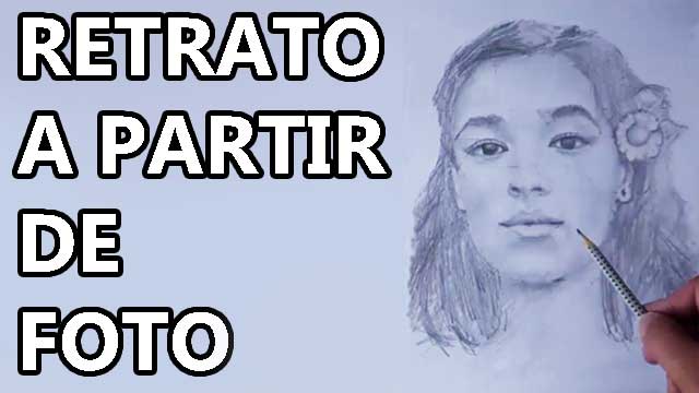 retrato a partir de fotografia