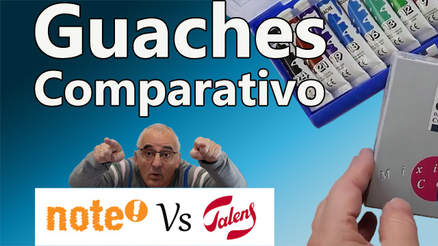 comparativo guache