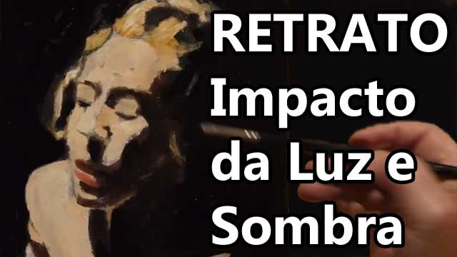 a luz e sombra no retrato
